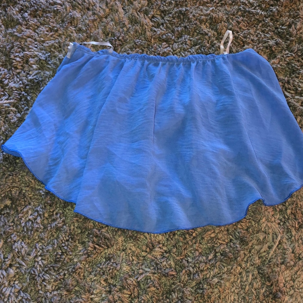 Royal Blue Crop Top
